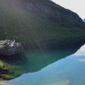 Lac Noir en Savoie (au dessus du village de Monsapey)