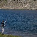Au lac de Foreant 2460 m et souvent beaucoup de vent