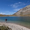 Lac de l'Ascension 2306 m Hautes Alpes (de la Roche de Rame)