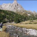 Pêche dans la Clarée, vallée de Névache